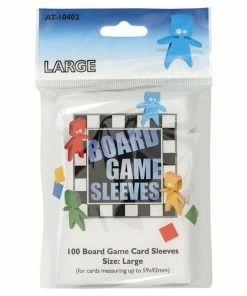Ozzie Collectables Sleeves - Dragon Shield - Board Game - Clear - Large (59x92mm) All Board Games