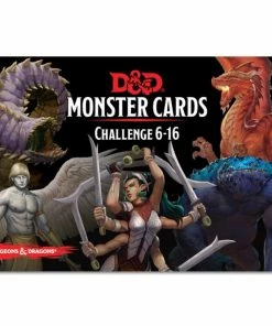 D&D Spellbook Cards Monster Challenge Deck 6-16 (74 Cards) Dungeons & Dragons