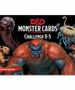 D&D Spellbook Cards Monster Challenge Deck 0-5 (179 Cards)