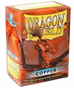 Ozzie Collectables Sleeves - Dragon Shield - Box 100 - Copper All Board Games
