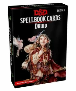 D&D Spellbook Cards Druid Deck (131 Cards) Revised 2018 Edition Dungeons & Dragons