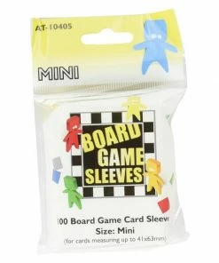 Ozzie Collectables Sleeves - Dragon Shield - Board Game - Clear - Mini (41x63mm) All Board Games
