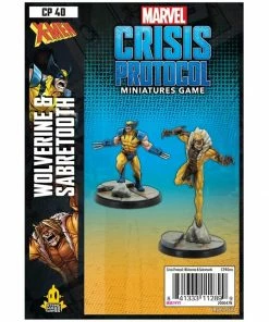 Marvel Crisis Protocol Miniatures Game Wolverine And Sabertooth All Board Games