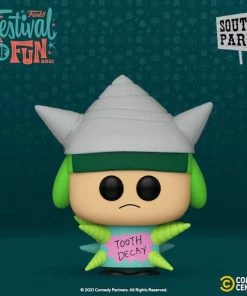 Funko South Park - Kyle As Tooth Decay Festival Of Fun Fall Convention 2021 Exclusive Pop! Vinyl 7 Funko South Park - Kyle As Tooth Decay Festival Of Fun Fall Convention 2021 Exclusive Pop! Vinyl