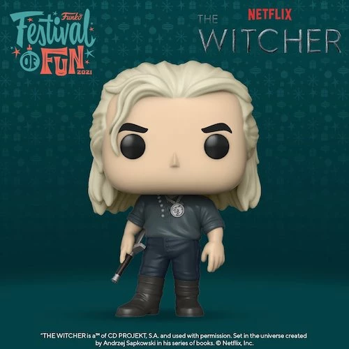 Funko POP! Vinyls The Witcher (TV) - Geralt Festival Of Fun Fall Convention 2021 Exclusive Pop! Vinyl 4 Funko POP! Vinyls The Witcher (TV) - Geralt Festival Of Fun Fall Convention 2021 Exclusive Pop! Vinyl