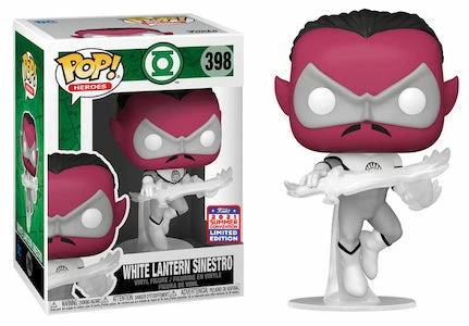 Funko Green Lantern - White Lantern Sinestro 2021 Summer Convention Exclusive Pop! Vinyl POP! Vinyls 1 Funko Green Lantern - White Lantern Sinestro 2021 Summer Convention Exclusive Pop! Vinyl POP! Vinyls