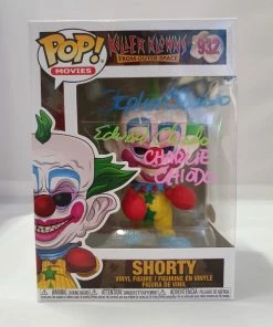 Funko Killer Klowns From Outer Space - Shorty, Spike And Jump Signed Pop! Vinyl Bundle