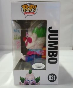 Funko Killer Klowns From Outer Space - Shorty, Spike And Jump Signed Pop! Vinyl Bundle