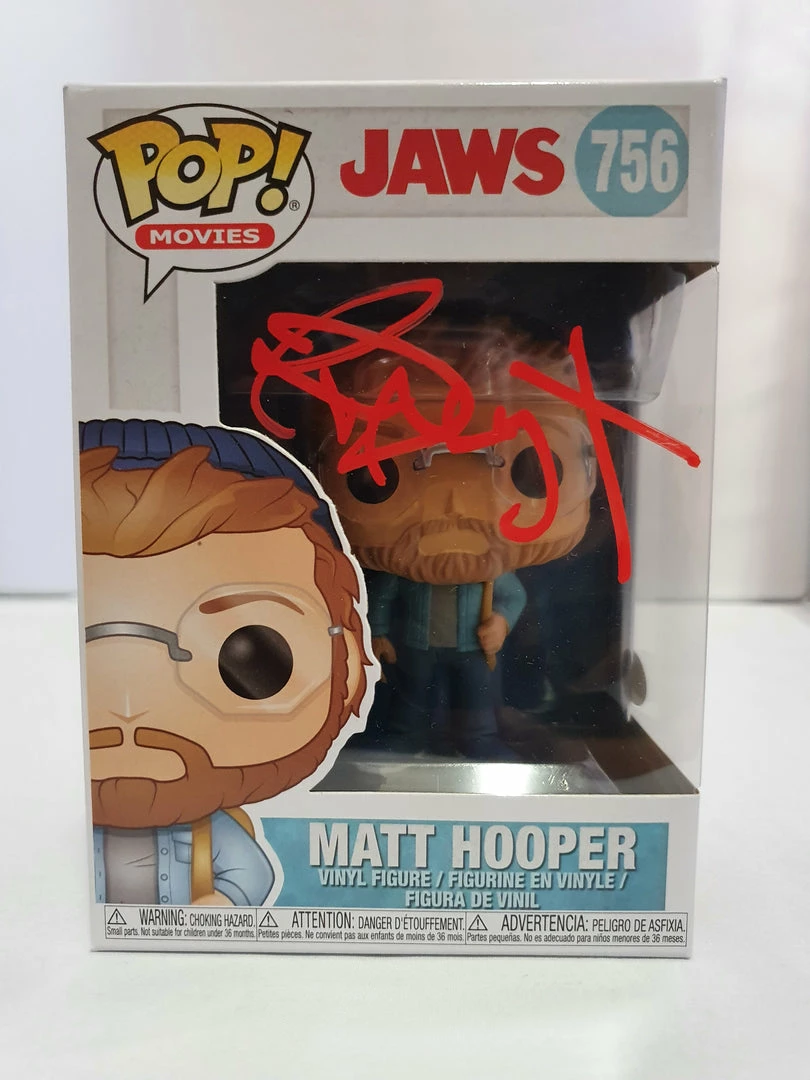 Funko Jaws - Matt Hooper #756 Signed Pop! Vinyl POP! Vinyls 1 Funko Jaws - Matt Hooper #756 Signed Pop! Vinyl POP! Vinyls