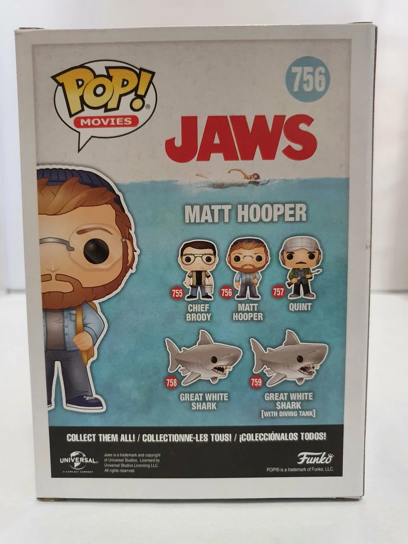 Funko Jaws - Matt Hooper #756 Signed Pop! Vinyl POP! Vinyls 3 Funko Jaws - Matt Hooper #756 Signed Pop! Vinyl POP! Vinyls