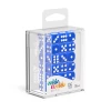 Ozzie Collectables Oakie Doakie Dice D6 12 Mm Solid - Blue (36) All Board Games