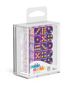 Ozzie Collectables Oakie Doakie Dice D6 12 Mm Gemi - Amethyst (36) All Board Games