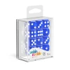 Ozzie Collectables Oakie Doakie Dice D6 16 Mm Translucent - Blue (12) All Board Games