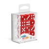 Ozzie Collectables All Board Games Oakie Doakie Dice D6 16 Mm Solid - Red (12)
