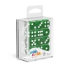 Ozzie Collectables All Board Games Oakie Doakie Dice D6 16 Mm Solid - Green (12)