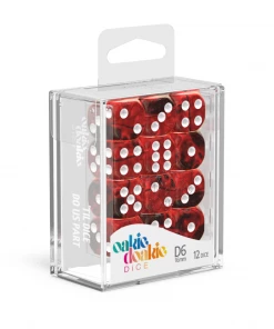 Ozzie Collectables Oakie Doakie Dice D6 16 Mm GemiDice - Vampire (12)