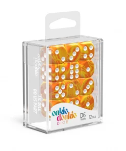 Ozzie Collectables All Board Games Oakie Doakie Dice D6 16 Mm GemiDice - Sunstone (12)
