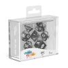 Ozzie Collectables All Board Games Oakie Doakie Dice RPG Set Marble - Black (7)
