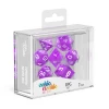 Ozzie Collectables Oakie Doakie Dice RPG Set Translucent - Purple (7) All Board Games