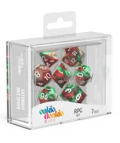 Ozzie Collectables Oakie Doakie Dice RPG Set GemiDice - Bloody Jungle (7) All Board Games