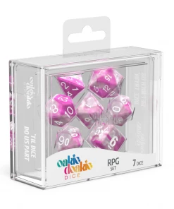 Ozzie Collectables All Board Games Oakie Doakie Dice RPG Set GemiDice - Magnolia (7)