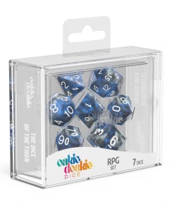 Ozzie Collectables Oakie Doakie Dice RPG Set GemiDice - Liquid Steel (7)