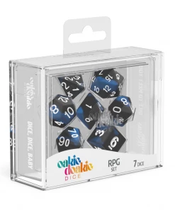 Ozzie Collectables Oakie Doakie Dice RPG Set Glow In The Dark - Deep Ocean (7)