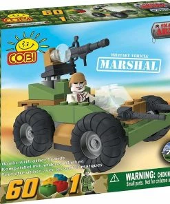 Cobi Small Army - 60 Piece Marshal Military Vehicle Construction Set Construction Sets