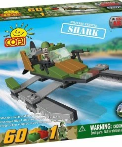 Cobi Small Army - 60 Piece Shark Military Vehicle Construction Set Construction Sets