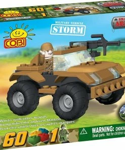 Cobi Small Army - 60 Piece Storm Military Vehicle Construction Set
