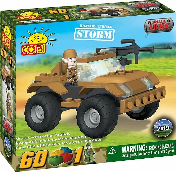 Cobi Small Army - 60 Piece Storm Military Vehicle Construction Set 1 Cobi Small Army - 60 Piece Storm Military Vehicle Construction Set