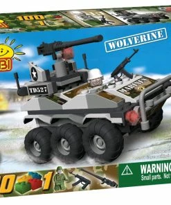 Cobi Small Army - 100 Piece Wolverine Military Vehicle Construction Set Construction Sets
