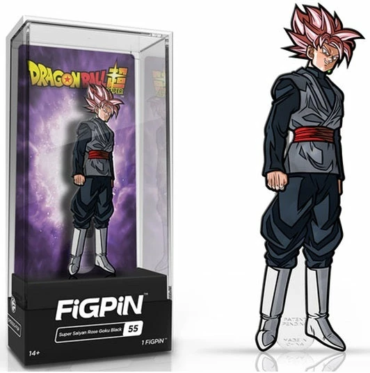 Dragon Ball - Super Saiyan Rose Goku Black Collectors 3" FigPin #55 FigPins 1 Dragon Ball - Super Saiyan Rose Goku Black Collectors 3" FigPin #55 FigPins