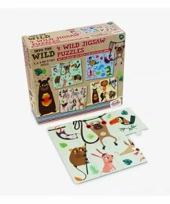Shuffle Junior - Into The Wild - Jigsaw Puzzles All Board Games