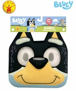 Rubies Deerfield Bluey Bandit Eva Face Mask