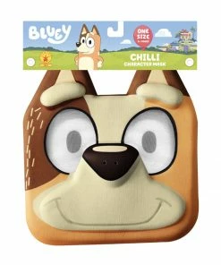 Rubies Deerfield Bluey Chilli Eva Face Mask