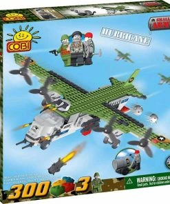 Cobi Construction Sets Small Army - 300 Piece Aircraft Hurricane Construction Set