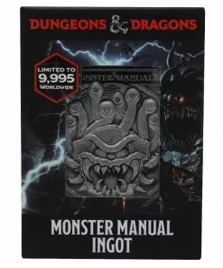 Ozzie Collectables D&D Dungeons & Dragons - Monster Manual Ingot