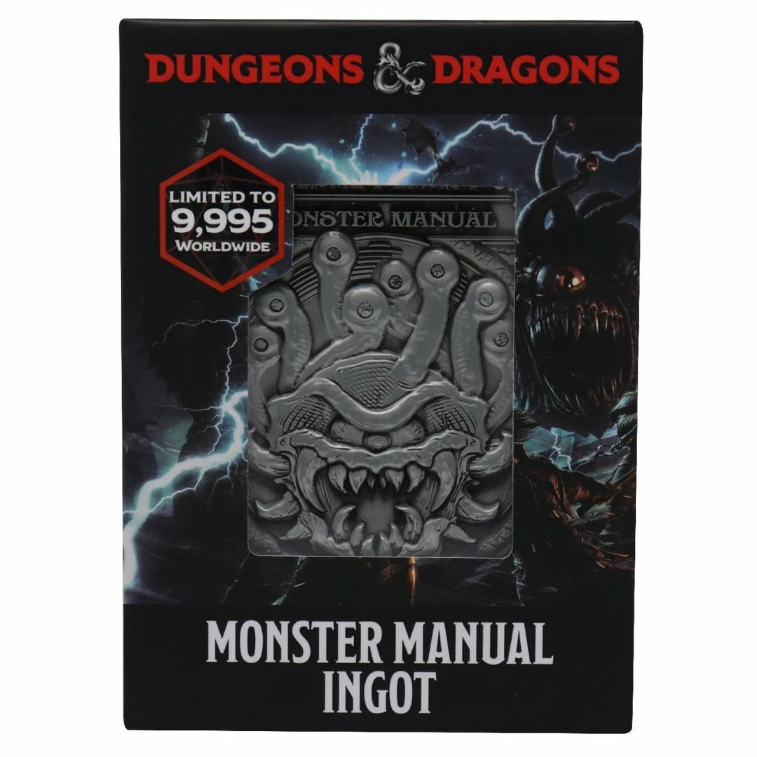 Ozzie Collectables D&D Dungeons & Dragons - Monster Manual Ingot 1 Ozzie Collectables D&D Dungeons & Dragons - Monster Manual Ingot