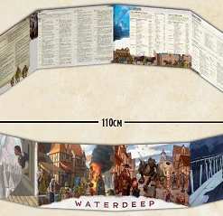 D&D Waterdeep Dragon Heist DM Screen Dungeons & Dragons