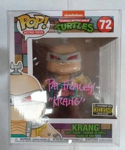 Funko POP! Vinyls Teenage Mutant Ninja Turtles - Krang 6" #72 Signed Pop! Vinyl