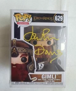 Funko The Lord Of The Rings - Gimli #629 Signed Pop! Vinyl