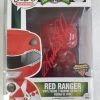 Funko POP! Vinyls Power Rangers - Red Ranger (Morphing) #412 Signed POP! Vinyl