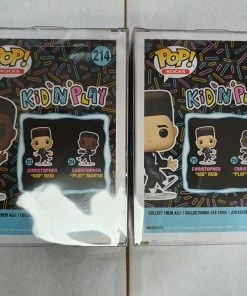 Funko POP! Vinyls Kid'N'Play - Christopher "Kid" Reid #213 & Christopher "Play" Martin #214 Signed Pop! Vinyl Set