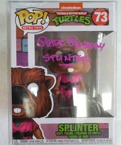 Funko Teenage Mutant Ninja Turtles - Splinter #73 Signed POP! Vinyl POP! Vinyls