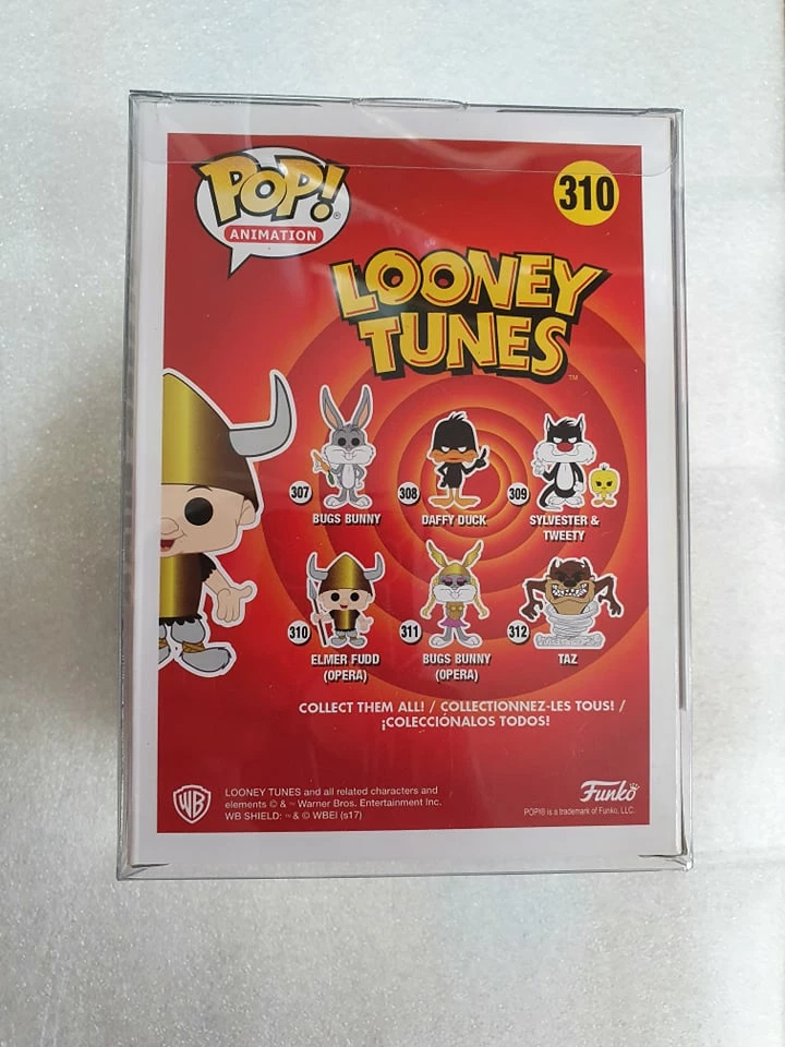 Funko Looney Tunes - Elmer Fudd (Opera) #310 Signed POP! Vinyl POP! Vinyls 5 Funko Looney Tunes - Elmer Fudd (Opera) #310 Signed POP! Vinyl POP! Vinyls