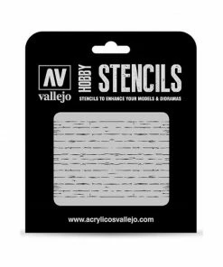 Ozzie Collectables Vallejo Stencils - Texture Effects - Wood Texture Num. 1 All Board Games