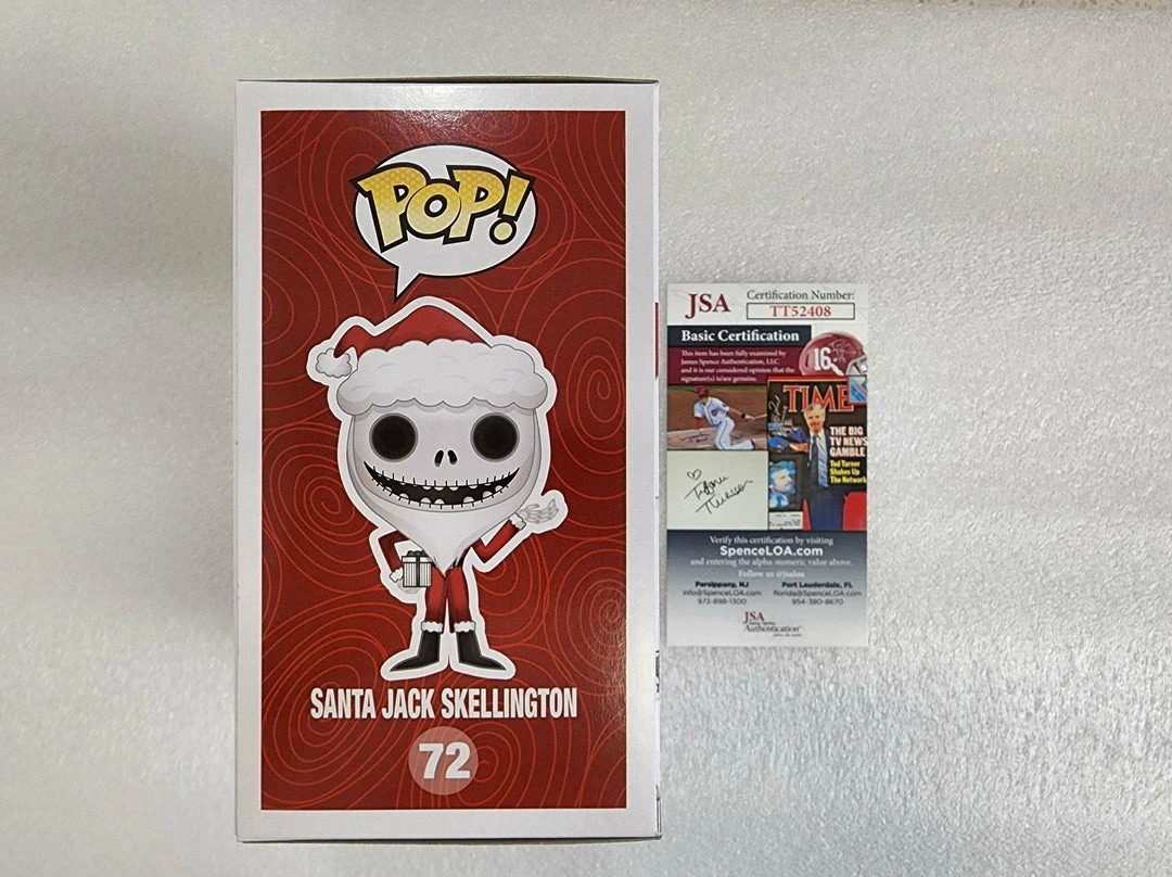 Funko The Nightmare Before Christmas - Santa Jack Skellington #72 Signed Pop! Vinyl POP! Vinyls 2 Funko The Nightmare Before Christmas - Santa Jack Skellington #72 Signed Pop! Vinyl POP! Vinyls
