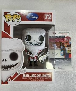 Funko The Nightmare Before Christmas - Santa Jack Skellington #72 Signed Pop! Vinyl POP! Vinyls