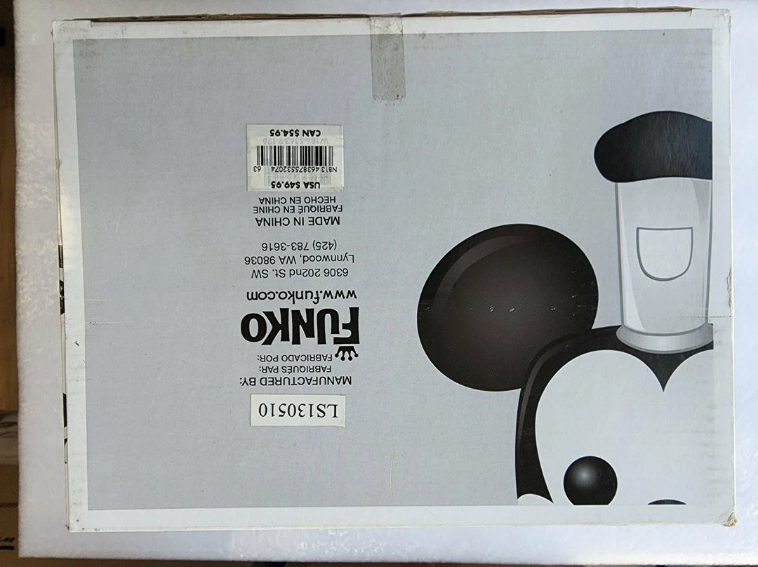 Funko Steamboat Willie (Blue And Red - Redux) 9" Inch POP! Vinyl D23 Limited Edition 250Pcs Grails, Rares And Hard To Find 3 Funko Steamboat Willie (Blue And Red - Redux) 9" Inch POP! Vinyl D23 Limited Edition 250Pcs Grails, Rares And Hard To Find